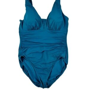 Lands' End Vibrant Blue Swimsuit